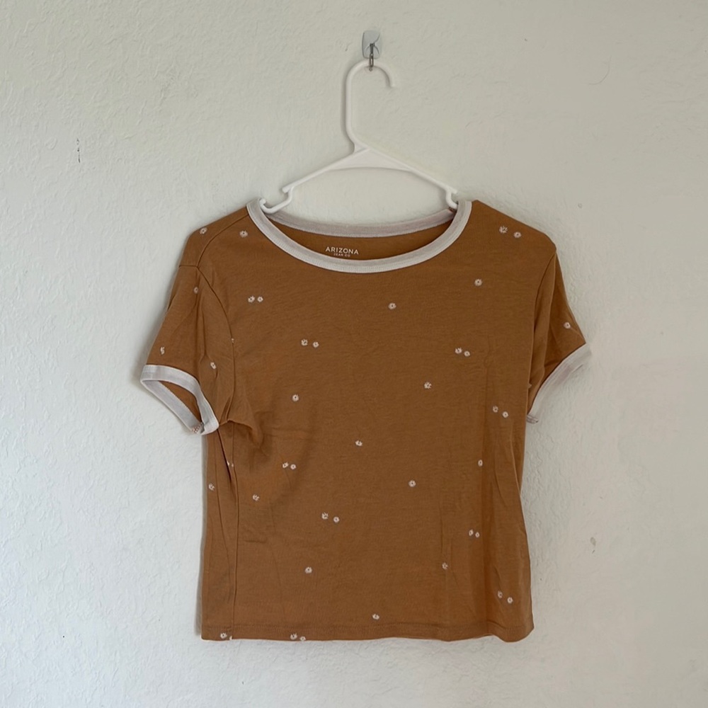 Scattered Flower Print Tee